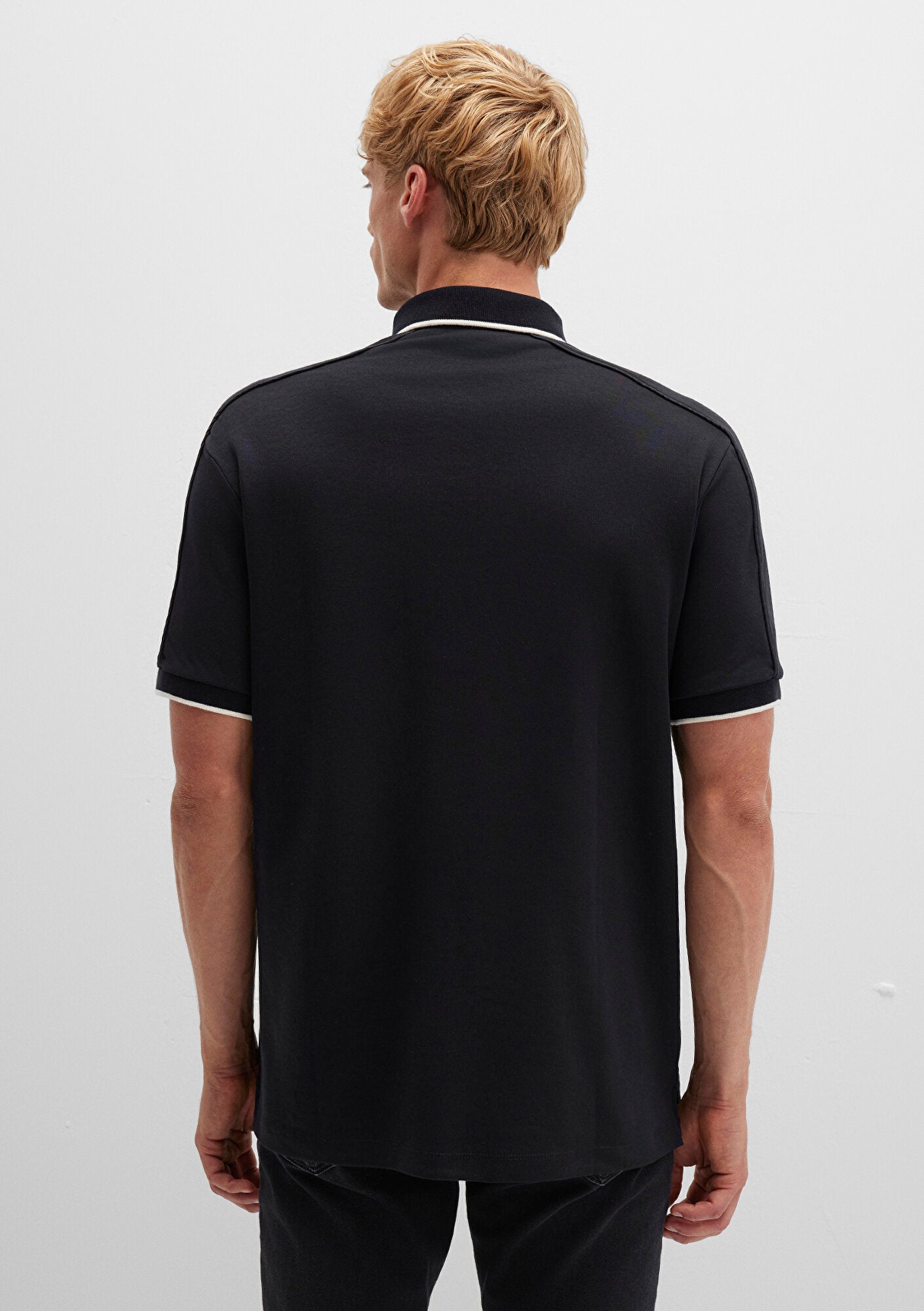 Black Polo T-Shirt