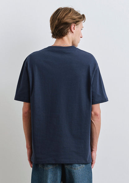 Printed Navy T-Shirt