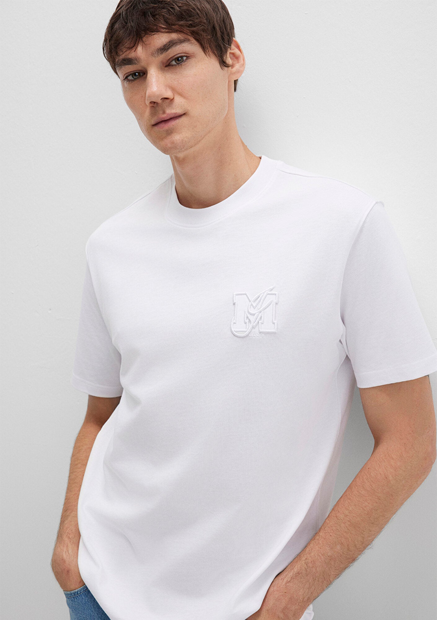 MJ Printed White T-Shirt