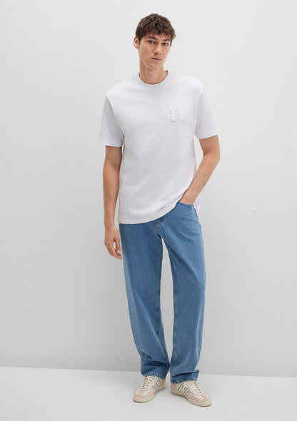 MJ Printed White T-Shirt