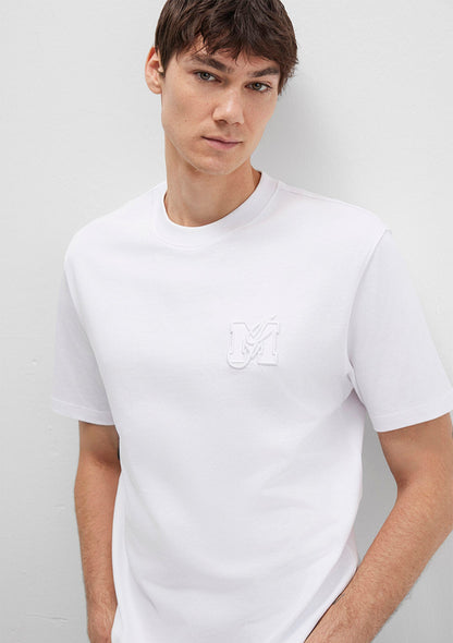 MJ Printed White T-Shirt
