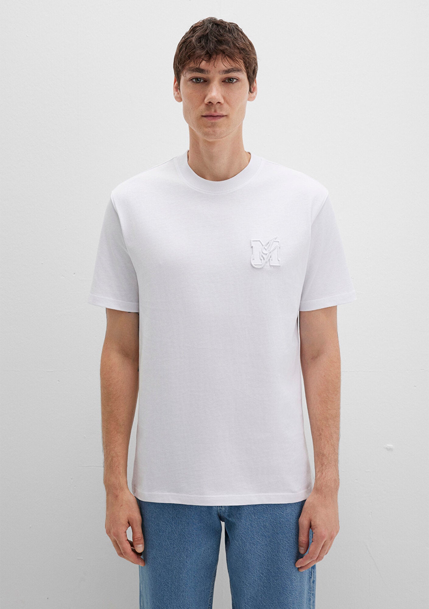 MJ Printed White T-Shirt