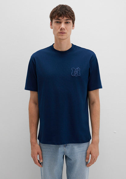 MJ Printed Navy T-Shirt