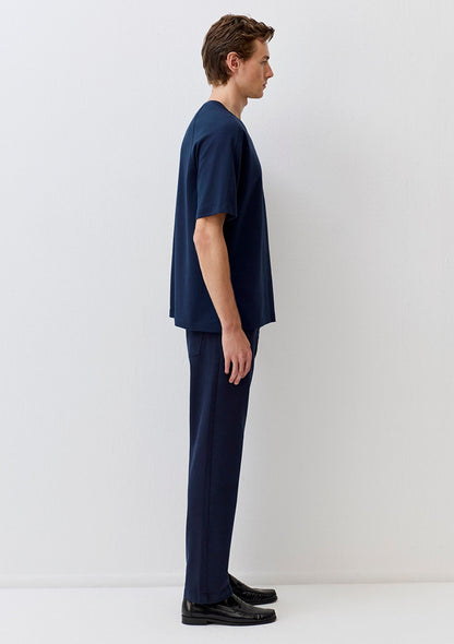 Crew Neck Navy Basic T-Shirt