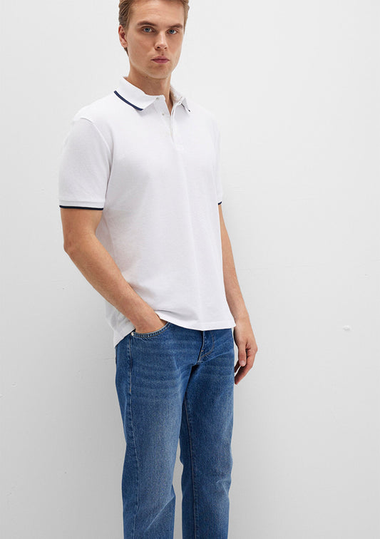 White Polo T-Shirt