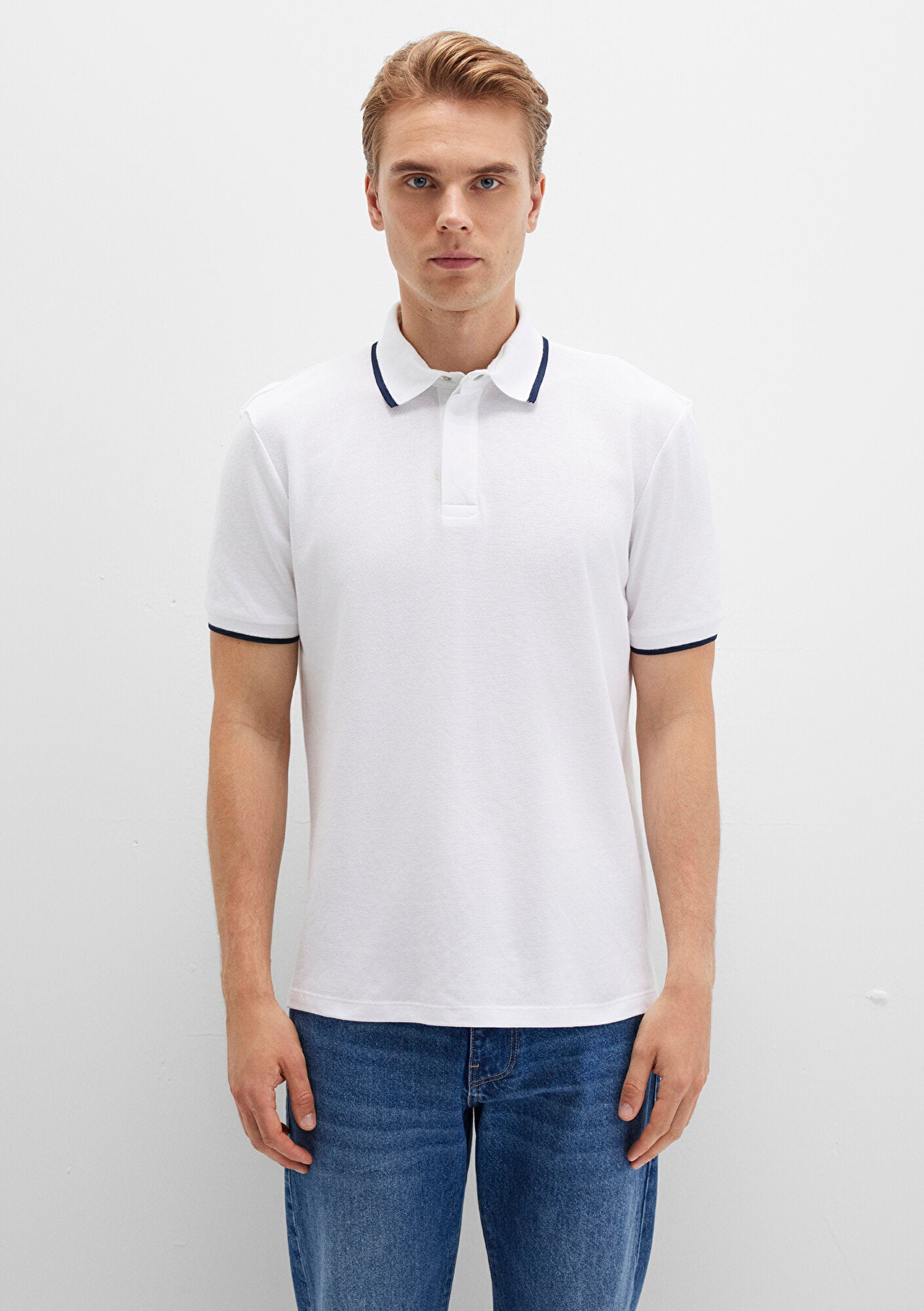White Polo T-Shirt