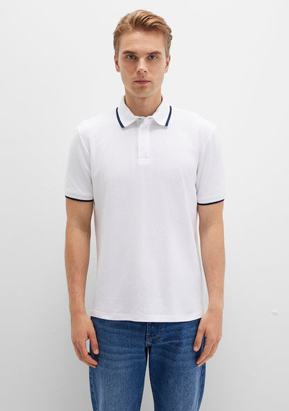 White Polo T-Shirt