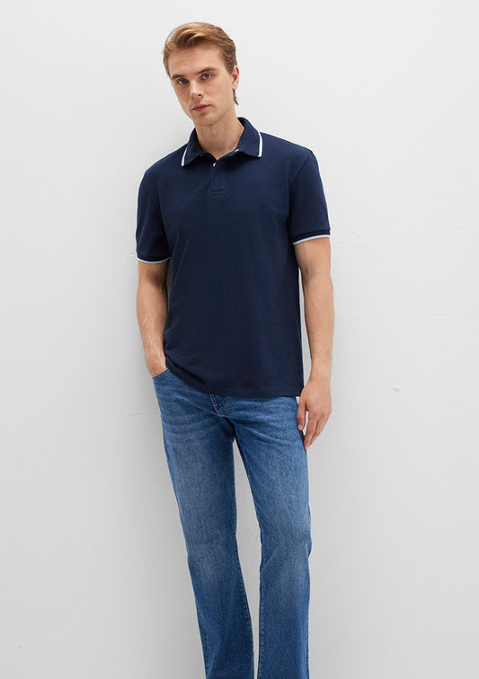 Navy Polo T-Shirt