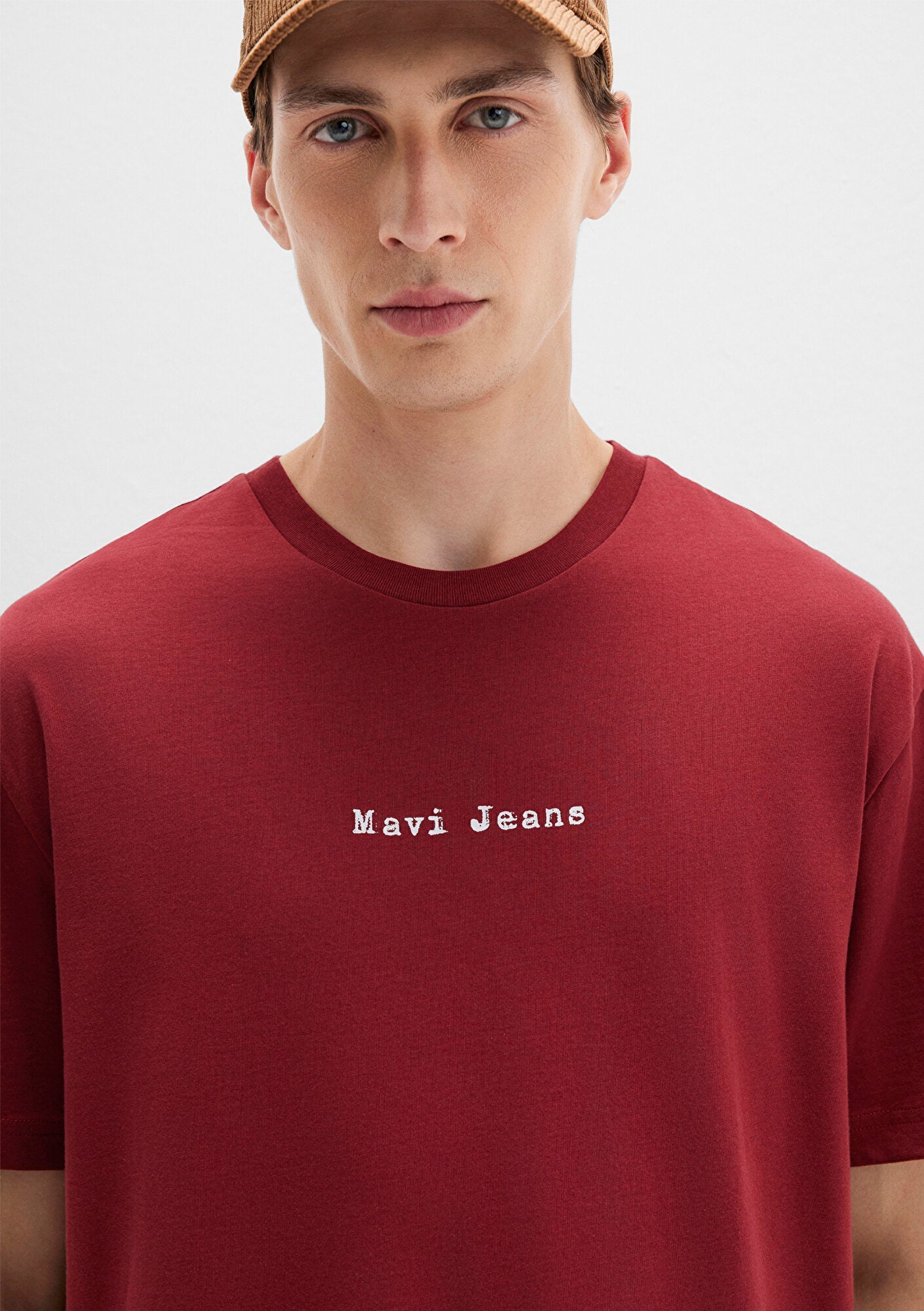 Mavi Jeans Printed Red T-Shirt