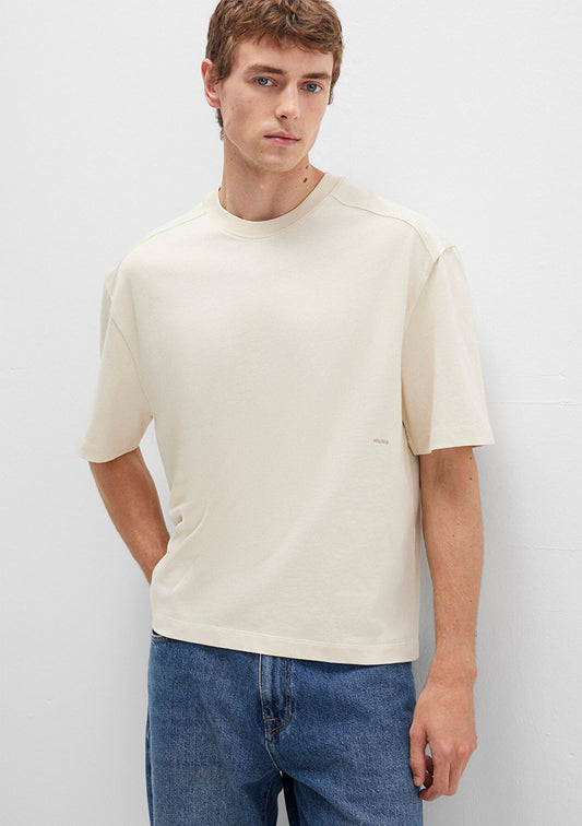 Crew Neck Navy Basic T-Shirt