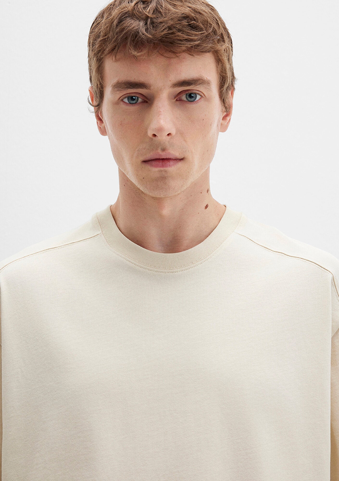 Crew Neck Navy Basic T-Shirt