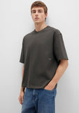 Crew Neck Grey Basic T-Shirt