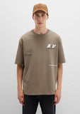 Printed Brown T-Shirt