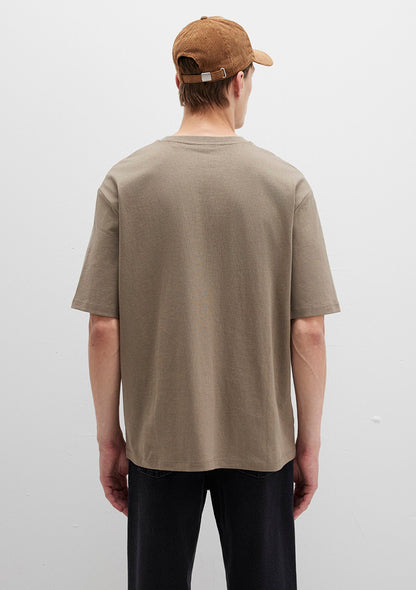 Printed Brown T-Shirt