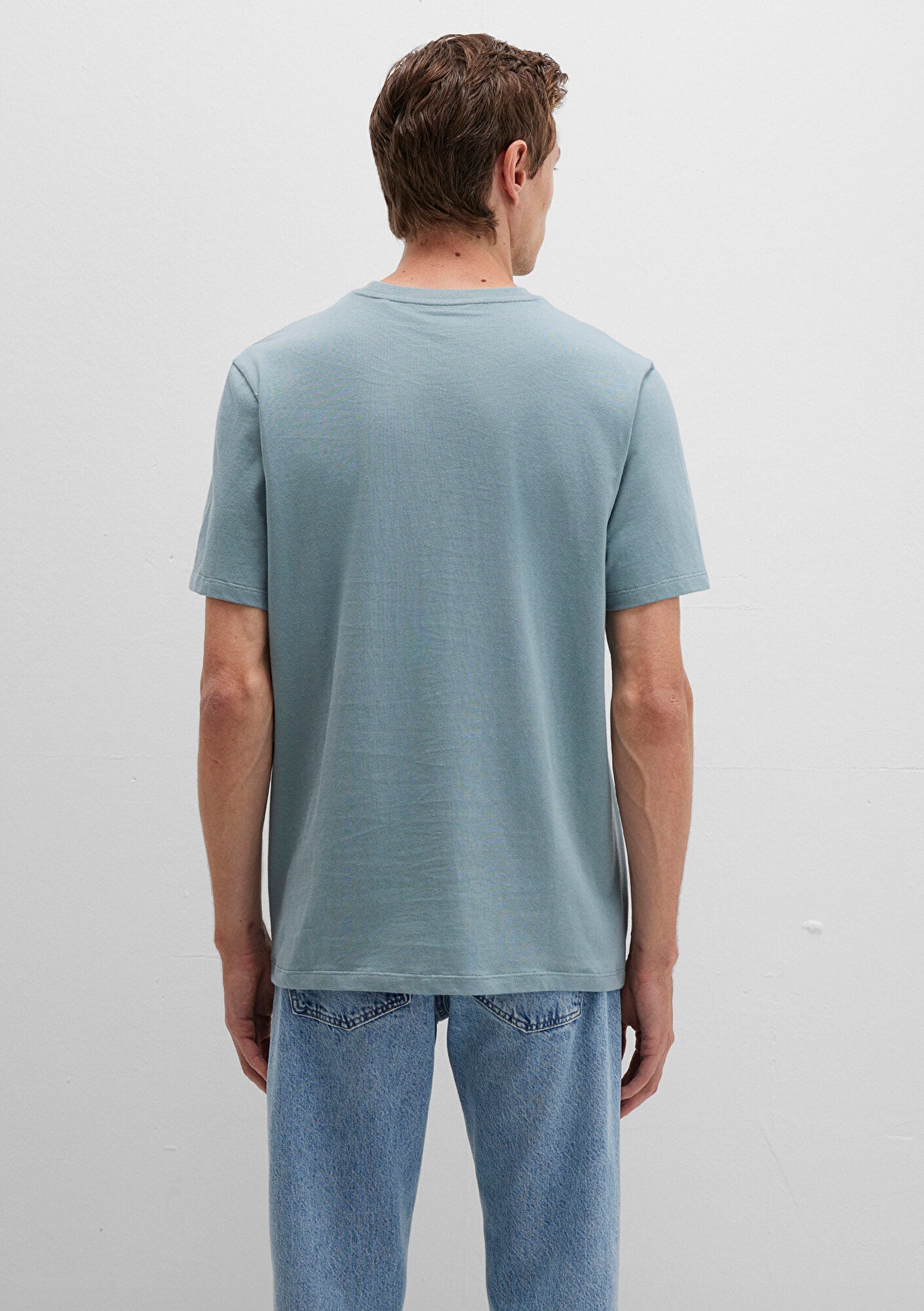 Mavi Logo Printed Blue T-Shirt