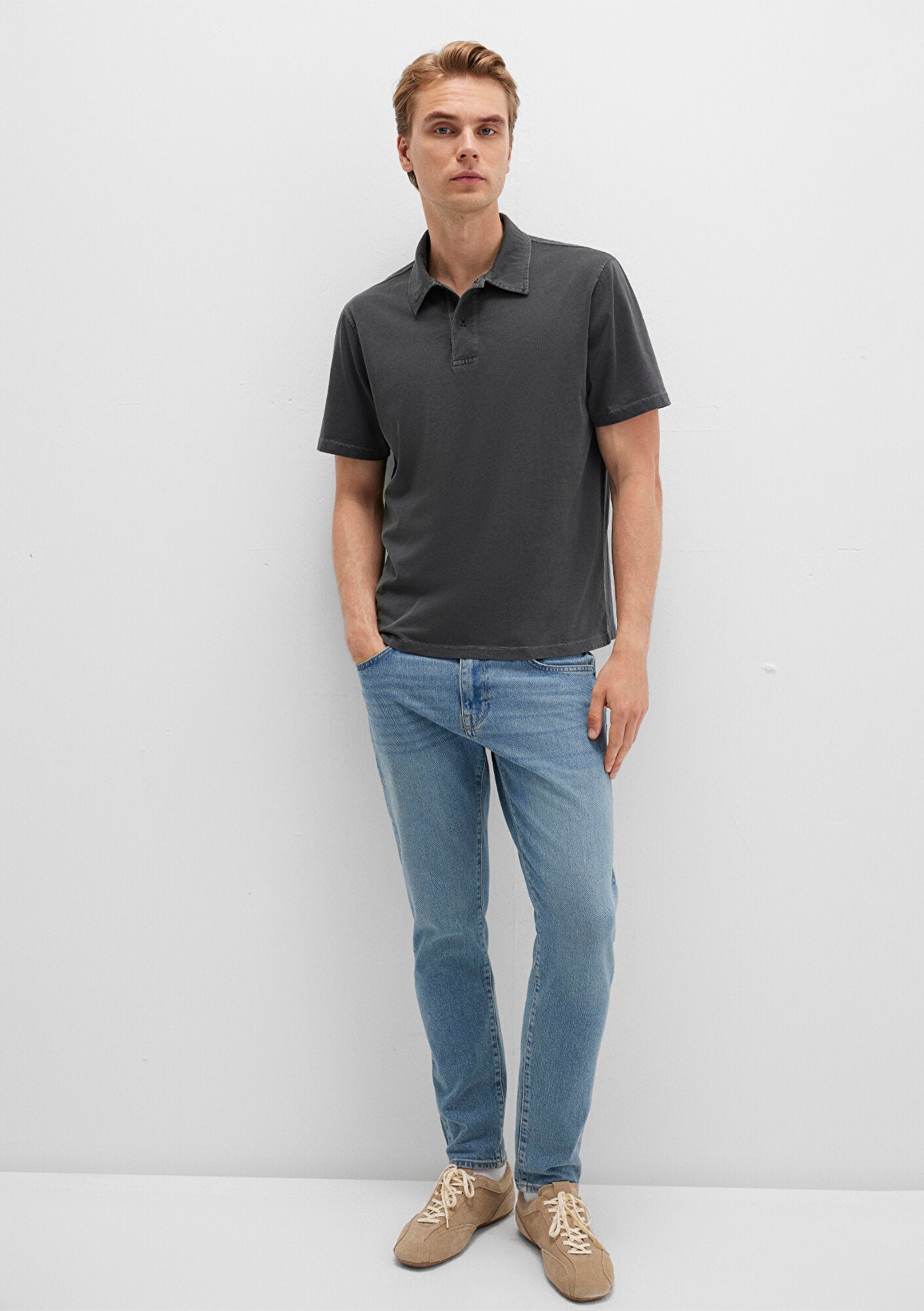 Black Polo T-Shirt