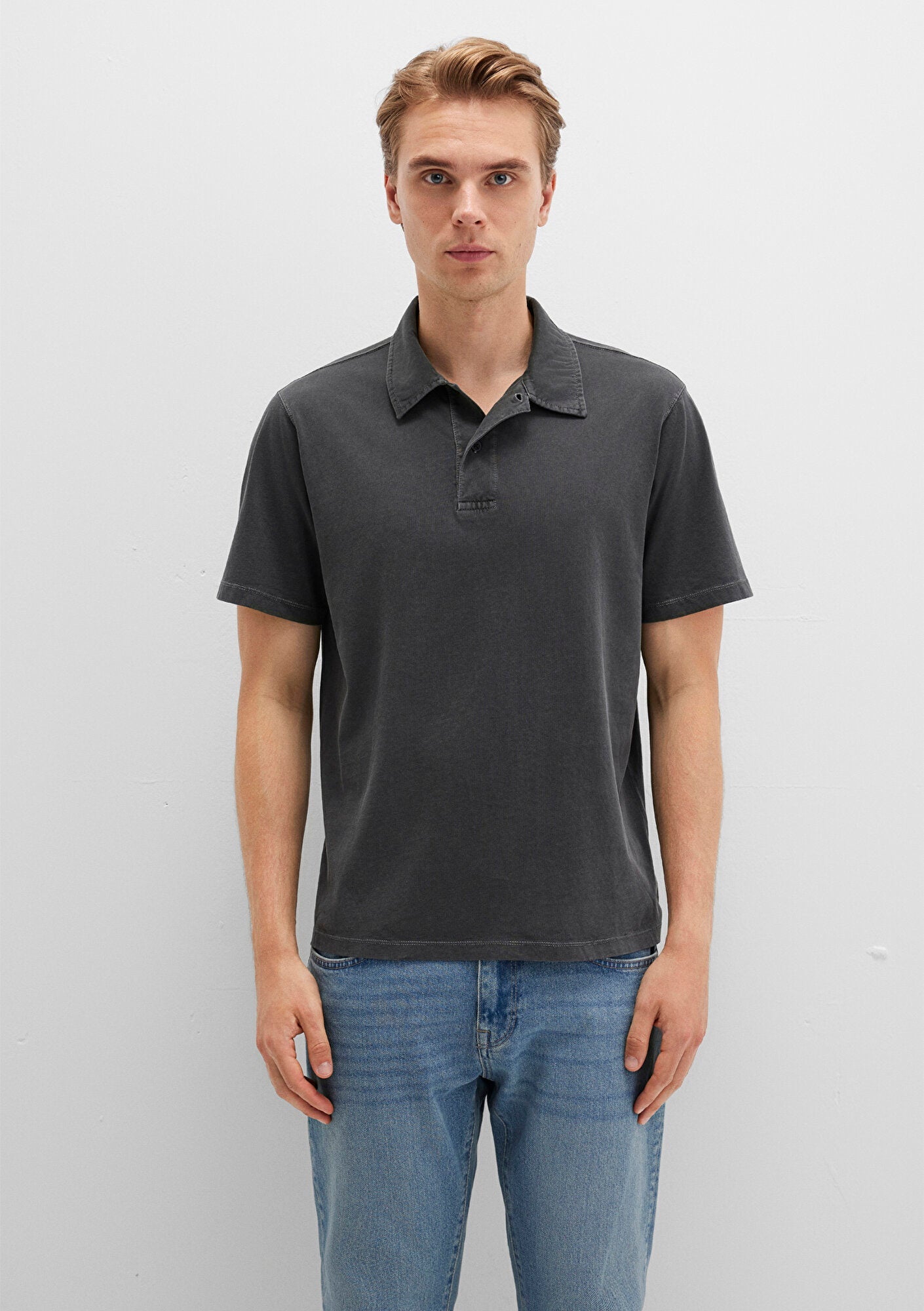 Black Polo T-Shirt