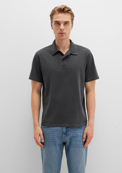 Black Polo T-Shirt