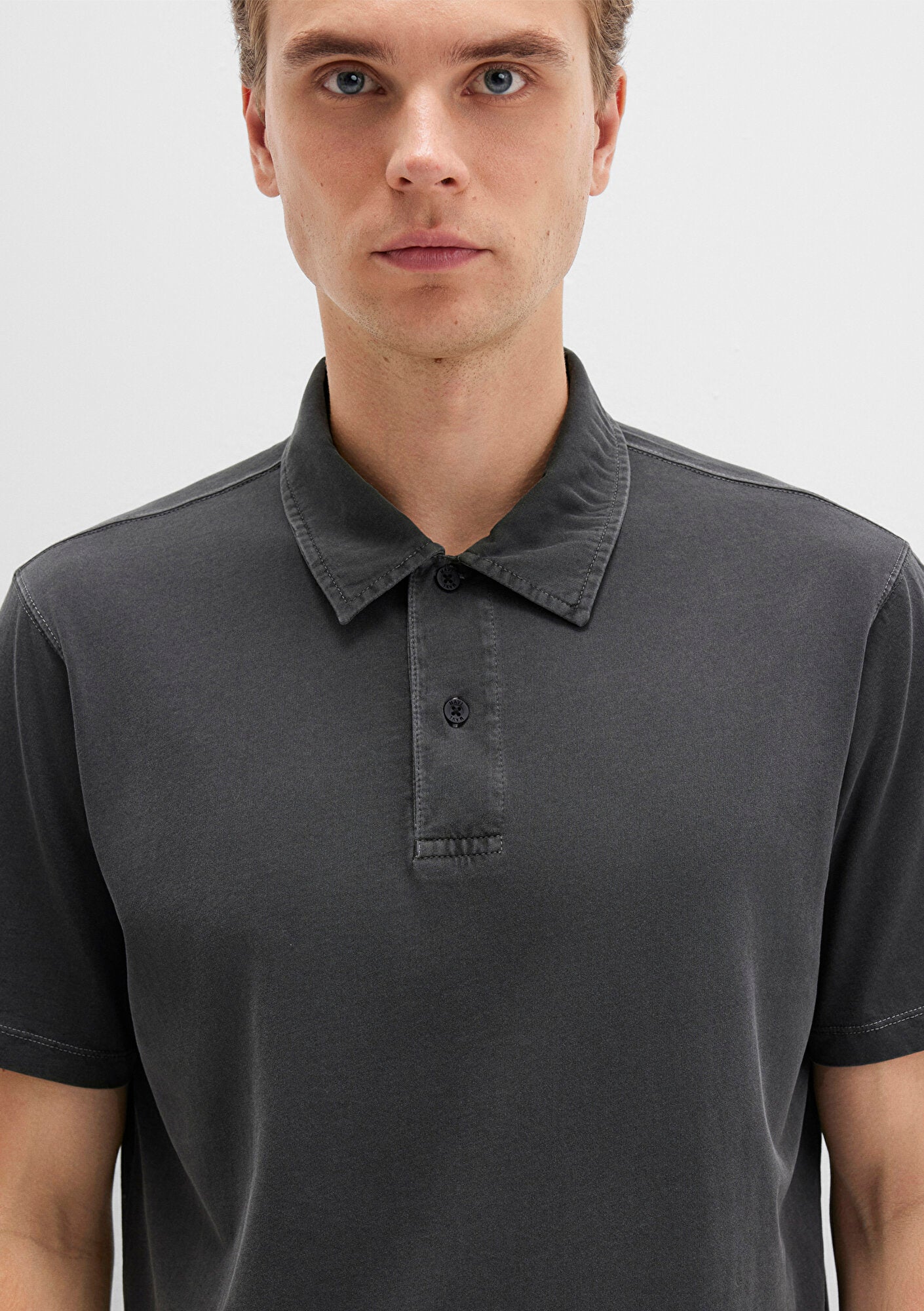 Black Polo T-Shirt