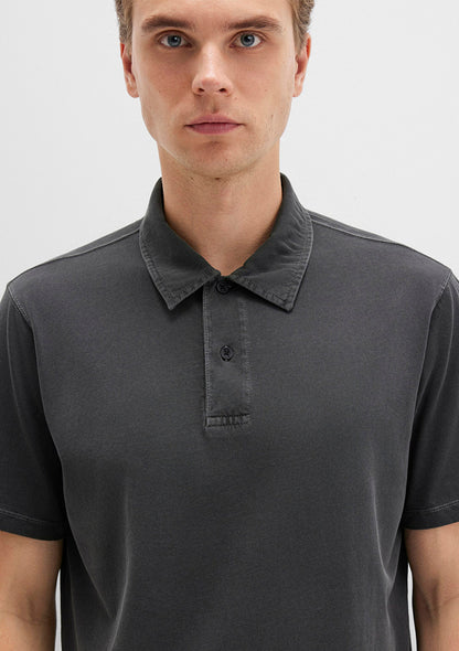Black Polo T-Shirt