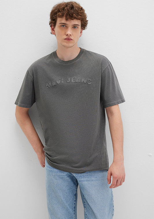 Mavi Jeans Printed Black T-Shirt