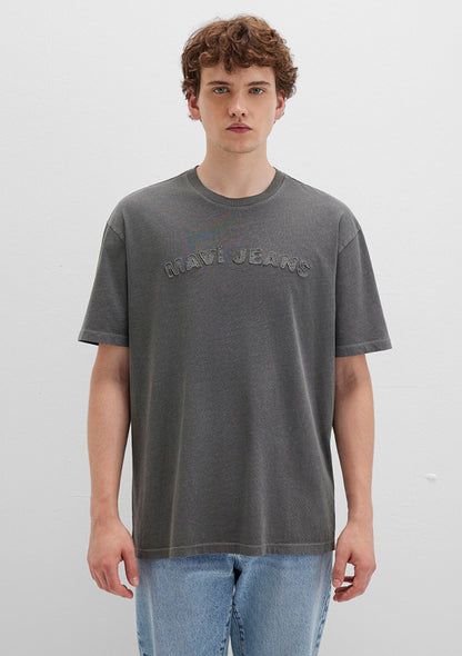 Mavi Jeans Printed Black T-Shirt