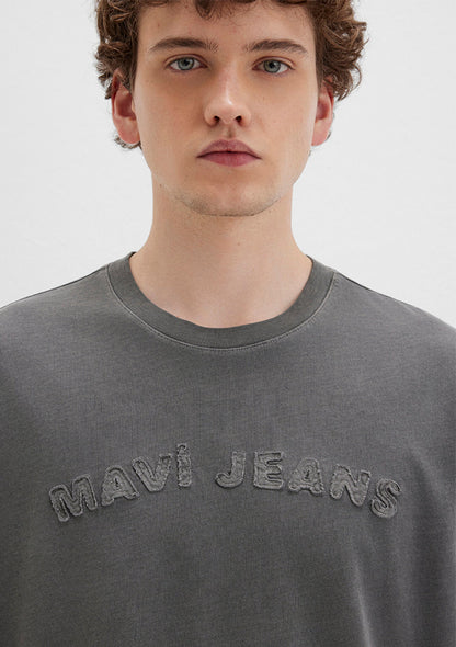 Mavi Jeans Printed Black T-Shirt