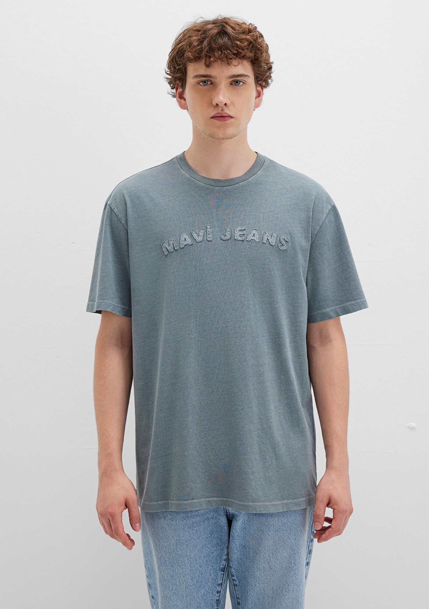 Mavi Jeans Printed Green T-Shirt