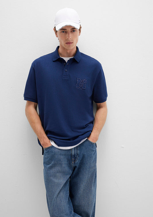 Navy Polo T-Shirt