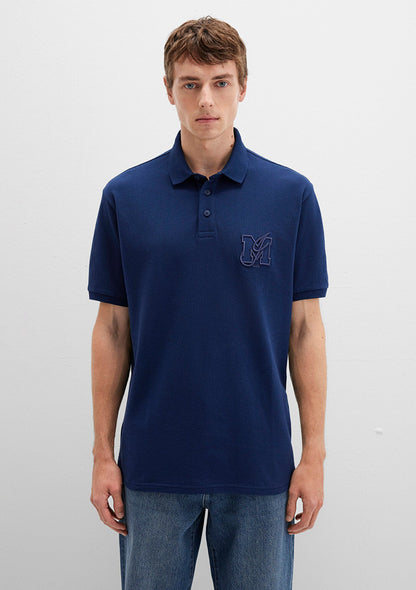 Navy Polo T-Shirt