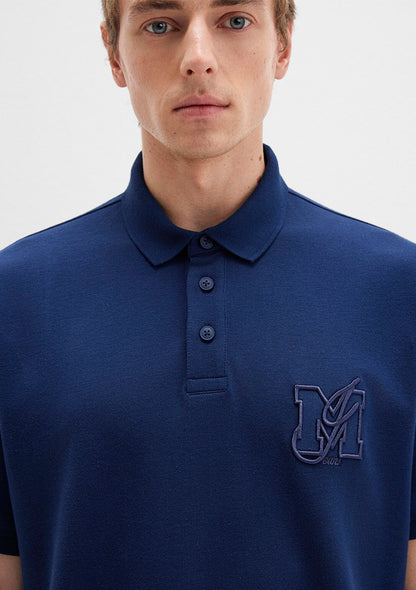 Navy Polo T-Shirt