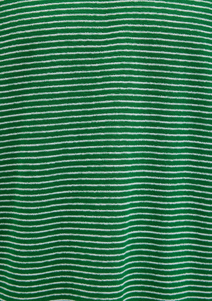 Striped Yeşil T-Shirt