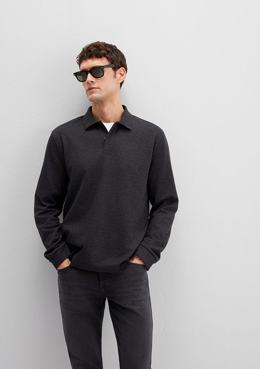 Grey Long Sleeve T-Shirt