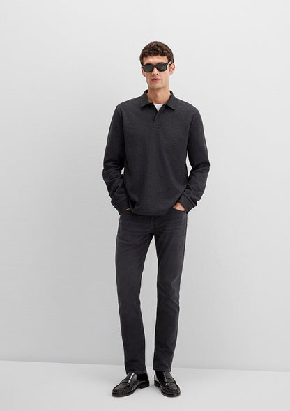 Grey Long Sleeve T-Shirt