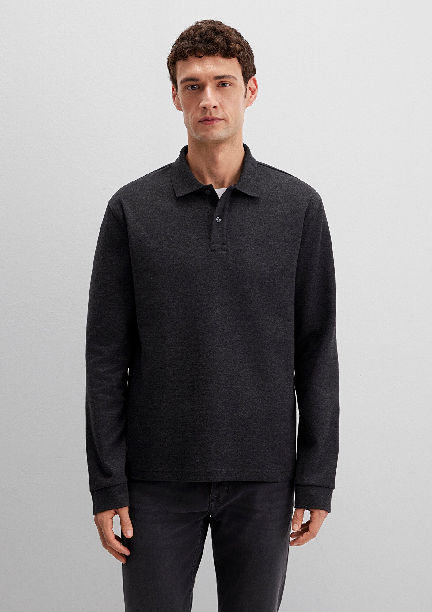 Grey Long Sleeve T-Shirt