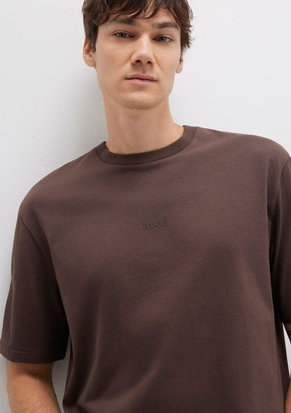 Mavi Printed Brown T-Shirt