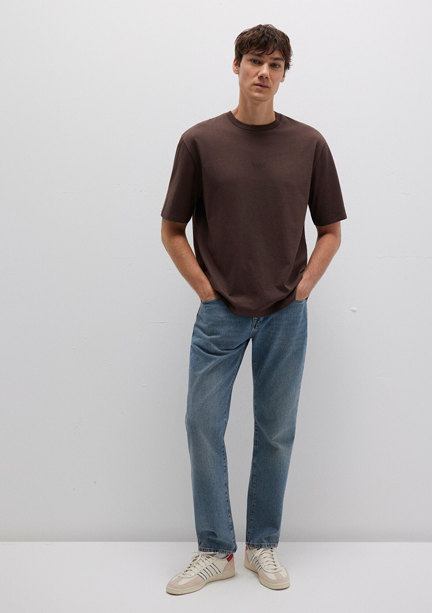 Mavi Printed Brown T-Shirt