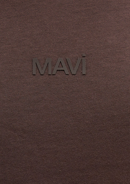 Mavi Printed Brown T-Shirt