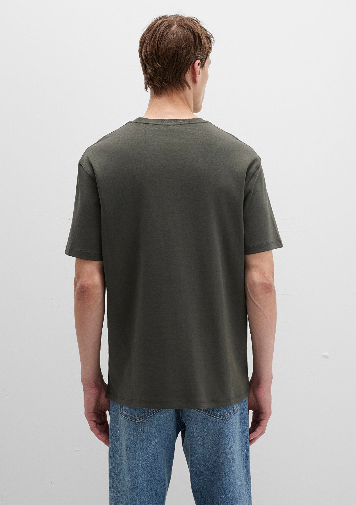 Mavi Printed Khaki T-Shirt