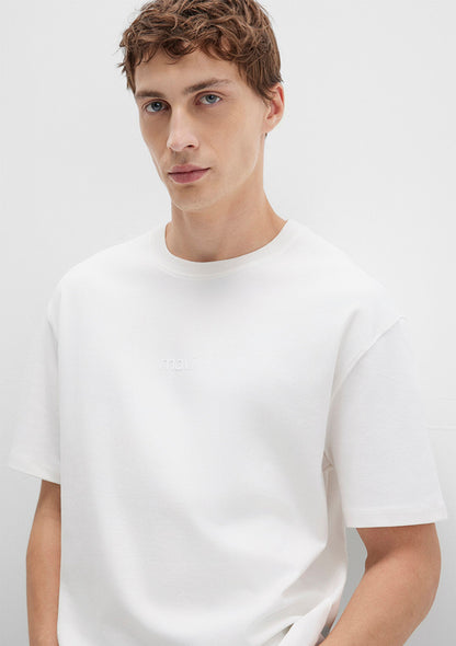 Mavi Logo Printed White T-Shirt