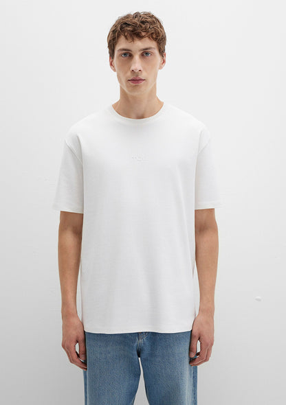 Mavi Logo Printed White T-Shirt