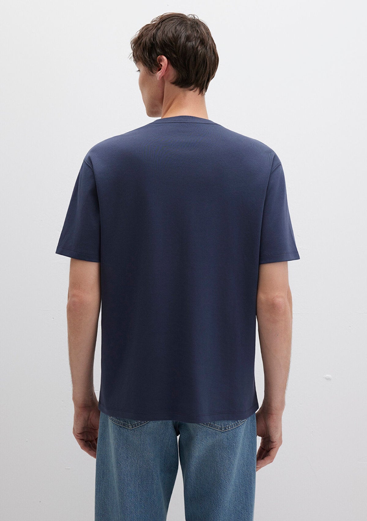 Mavi Printed Navy T-Shirt