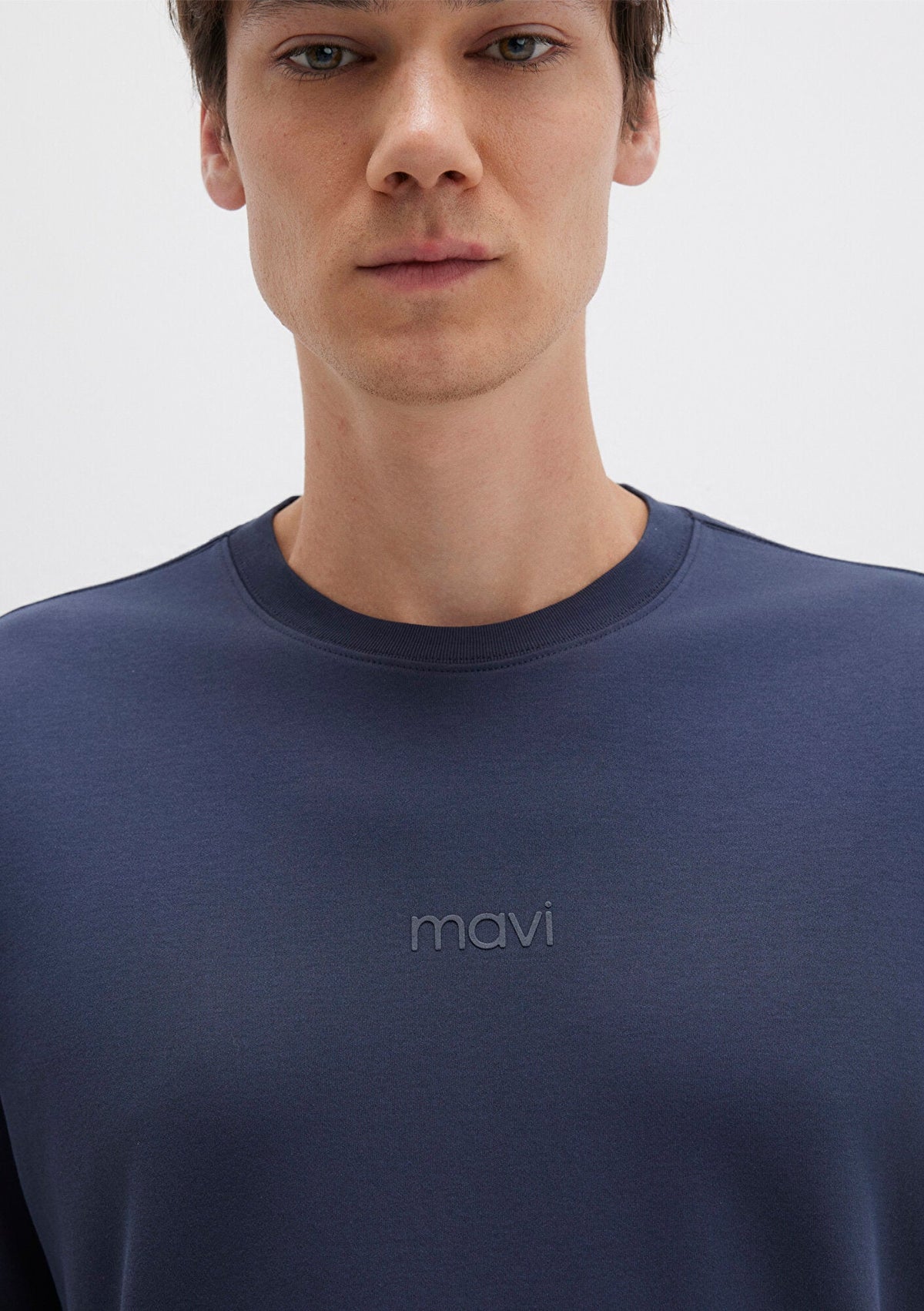 Mavi Printed Navy T-Shirt