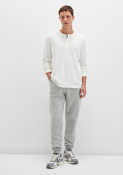 Ecru Long Sleeve T-Shirt