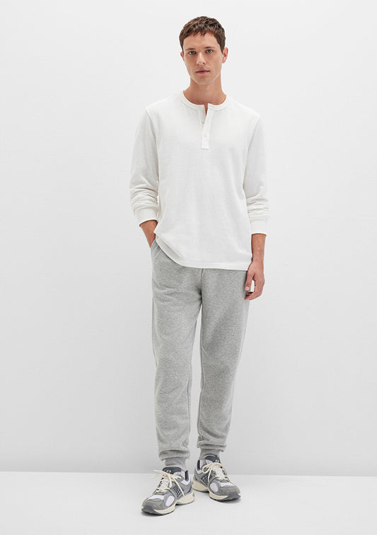 Ecru Long Sleeve T-Shirt