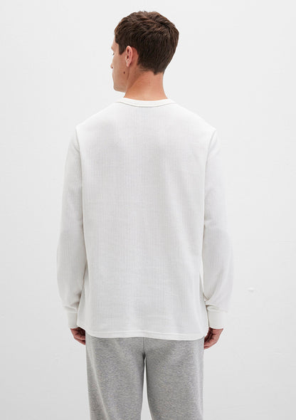 Ecru Long Sleeve T-Shirt