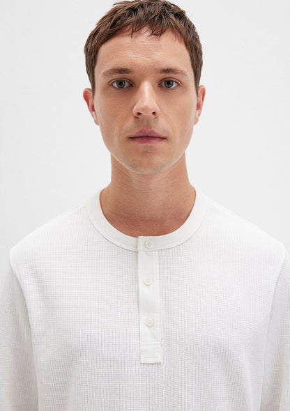 Ecru Long Sleeve T-Shirt