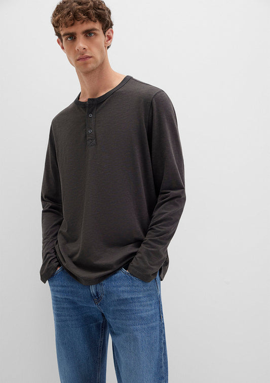 Long Sleeve Anthracite T-Shirt