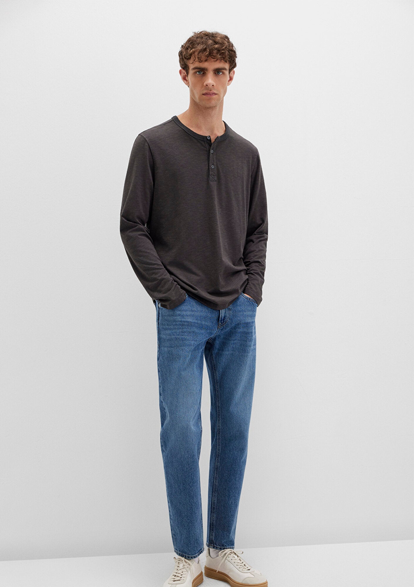 Long Sleeve Anthracite T-Shirt