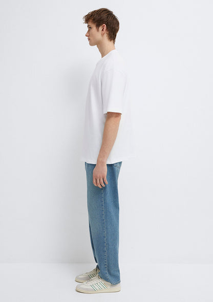 Mavi Embroidered White T-Shirt